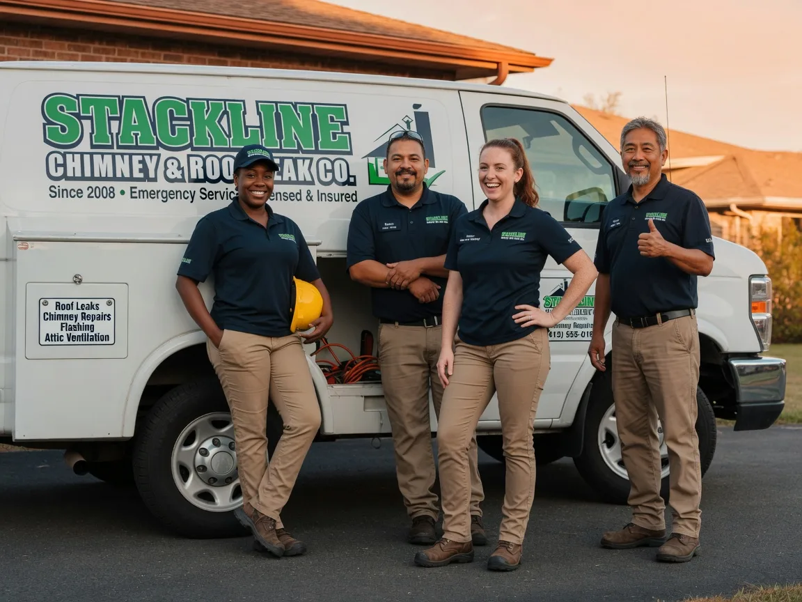 Chimney flashing repair company in Christine, ND